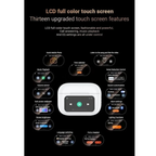Wireless Bluetooth Earphones with Touch Screen