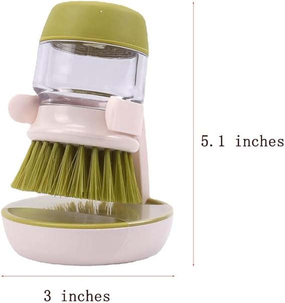 Automatic Liquid Adding Cleaning Brush Multifunctional Kitchen Pot Washing Brush