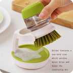 Automatic Liquid Adding Cleaning Brush Multifunctional Kitchen Pot Washing Brush